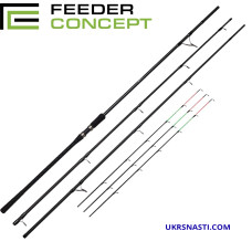 Удилище фидерное Feeder Concept Distance Extra Heavy 150 длина 3,6м тест до 150гр